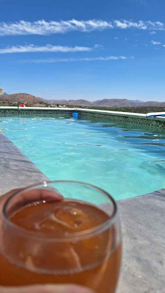 Terraza con vista al bosque